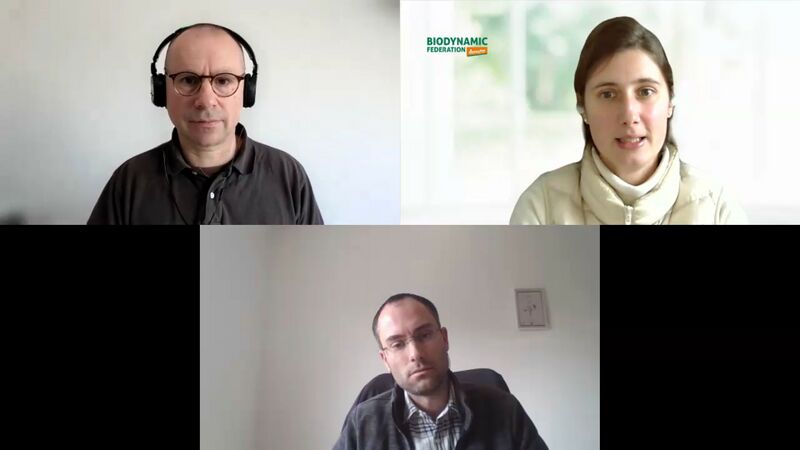 Datei:Neue Gentechnische Verfahren Gespräch mit Clara Behr, Dr. Carl Vollenweider, Francois Hagdorn 2025-3-10.jpg